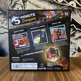 Juego 5 minute dungeon foto parte de atrás de buho juegos de mesa