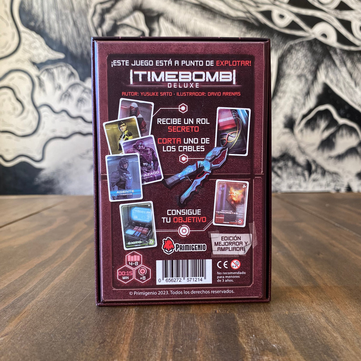 Timebomb Deluxe - Juego de Deducción y Roles Ocultos 4-8 Jugadores ...