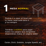 Arriendo de mesa: Normal