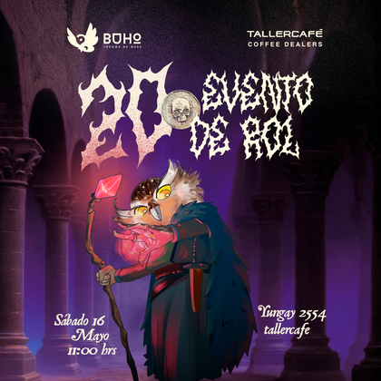 EVENTO DE ROL COMEDIANTES Y DRAGONES: 20° VERSION