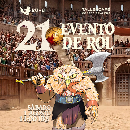 EVENTO DE ROL COMEDIANTES Y DRAGONES: 21° VERSION