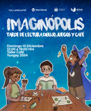 IMAGINOPOLIS: Tarde de Lectura, Dibujo, Juegos y Café