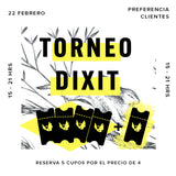 INSCRIPCIÓN TORNEO: DIXIT