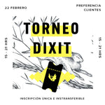 INSCRIPCIÓN TORNEO: DIXIT