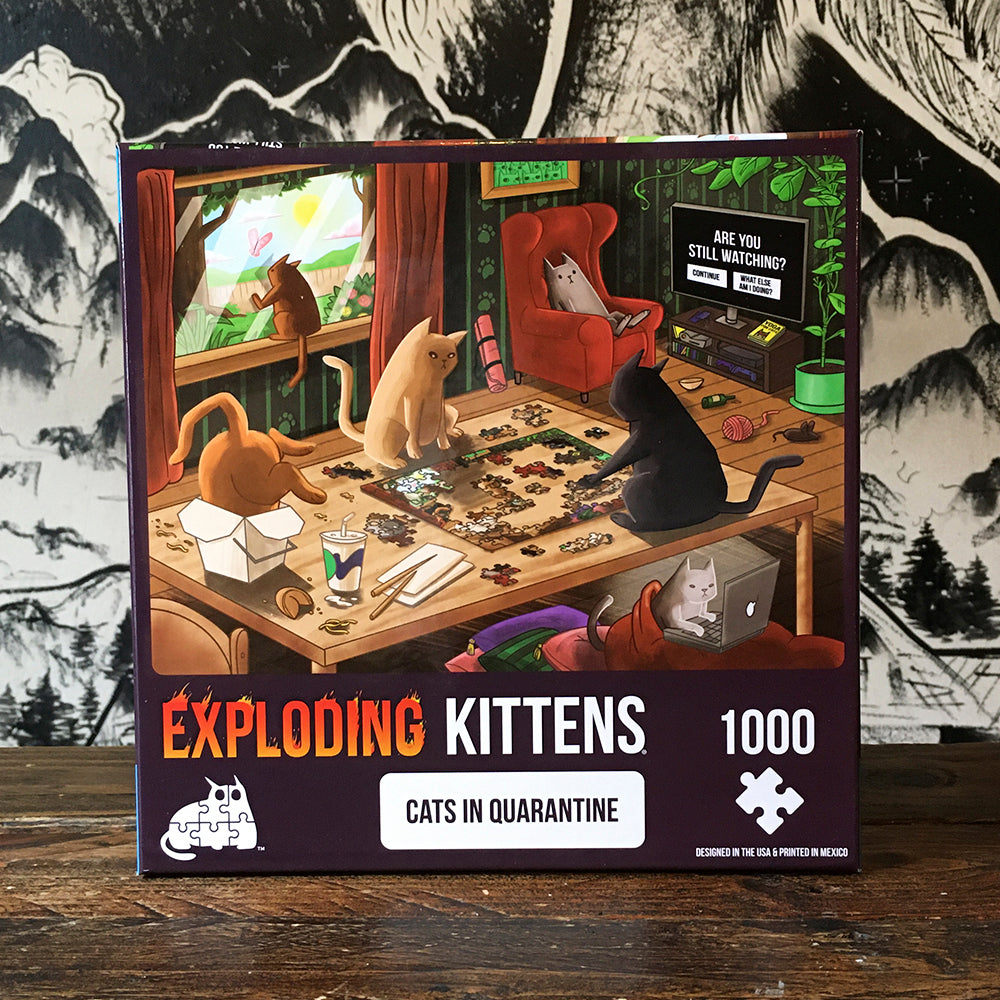 Exploding Kittens Puzzle – Búho Juegos de mesa