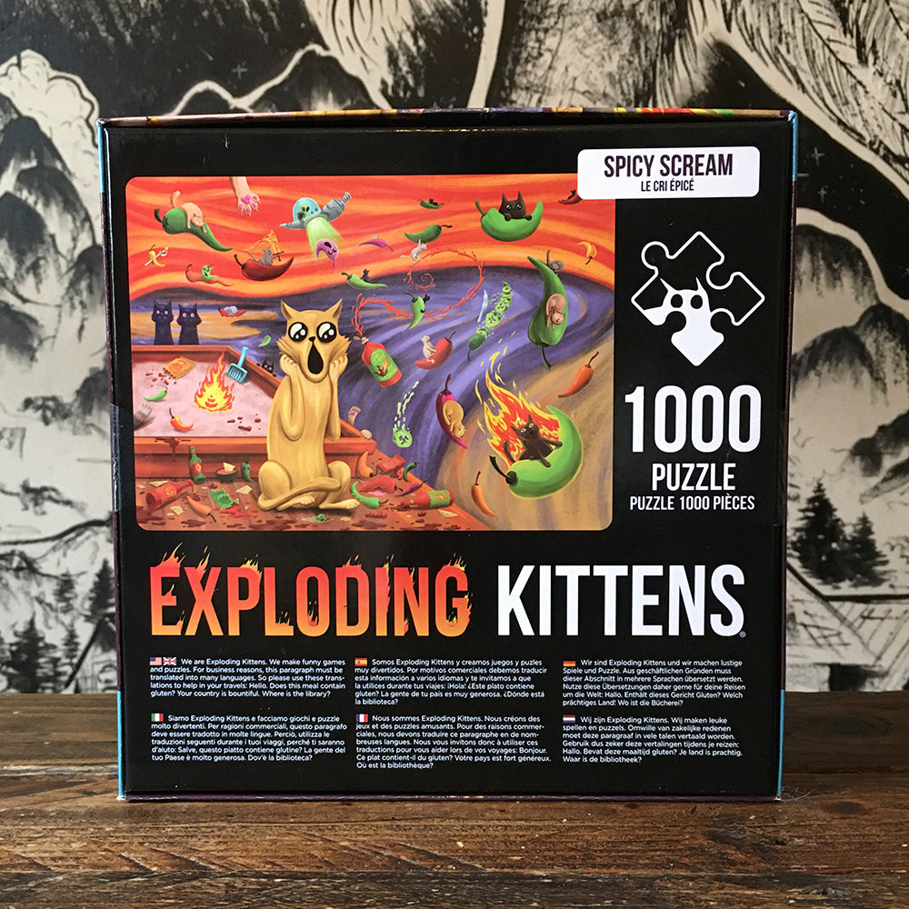 Exploding Kittens Puzzle – Búho Juegos de mesa